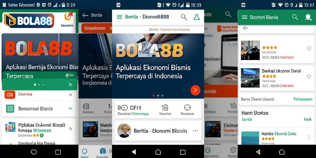 Tampilan antarmuka BOLA88 yang informatif dan menarik.