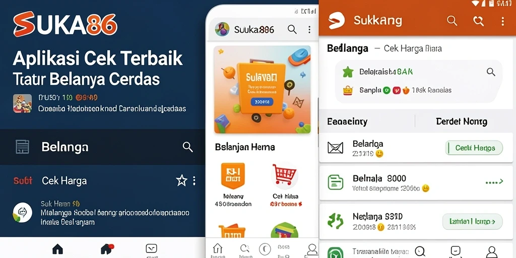 Tampilan antarmuka SUKA86 saat mencari harga produk.